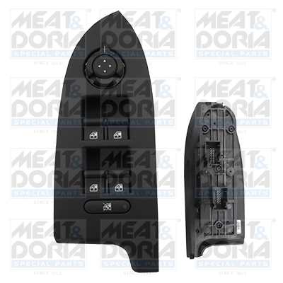 Switch, window regulator